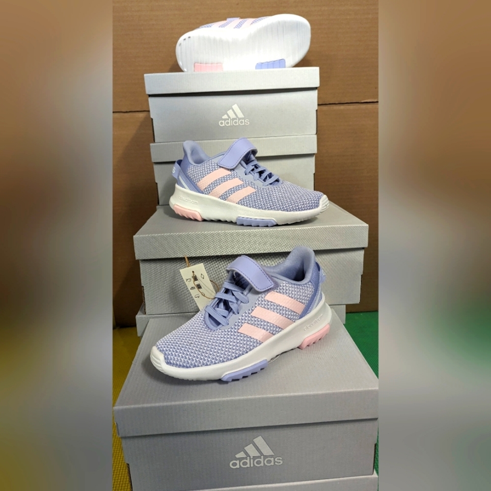 NWT ADIDAS RACER TR 2.0 GIRLS’ RUNNING SHOE